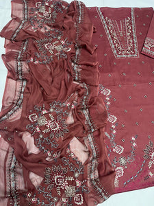 Luxury Embroidered 3 Piece