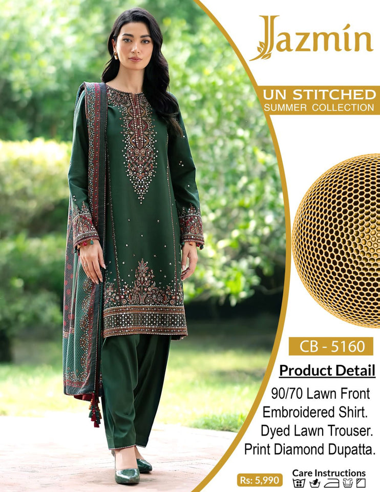 Luxury Embroidered 3-Piece